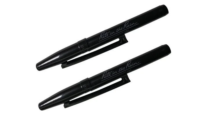 Oferta Rite in the Rain - długopis All Wether Belt Clip Pen - Czarny - zestaw 2szt