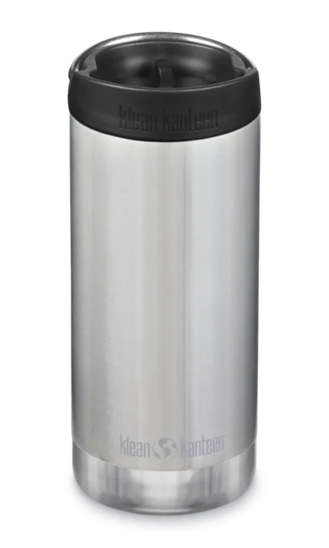 Kubek termiczny TKWide VI Cafe Cap Klean Kanteen 355ml Brushed Stainless Obniżka ceny