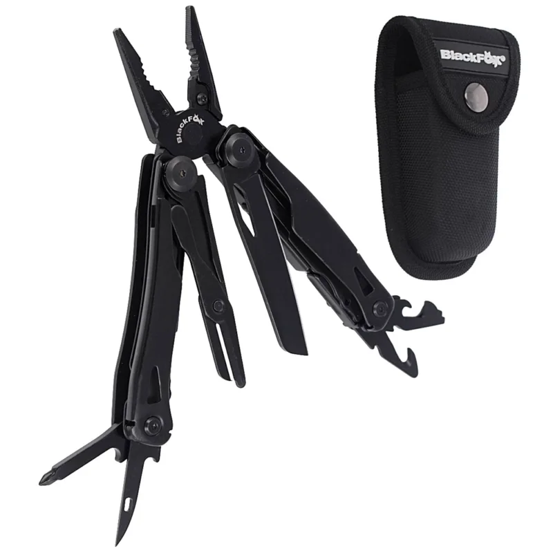 Szybka wysyłka MultiTool BlackFox Resilience, PVD 12 funkcji (BF-204)
