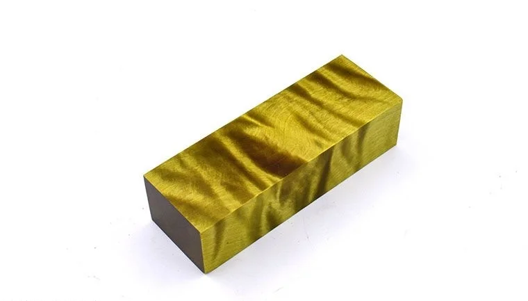 Hit cenowy Drewno Stabilizowane Brzoza Flame - Yellow/Black - Bloczek