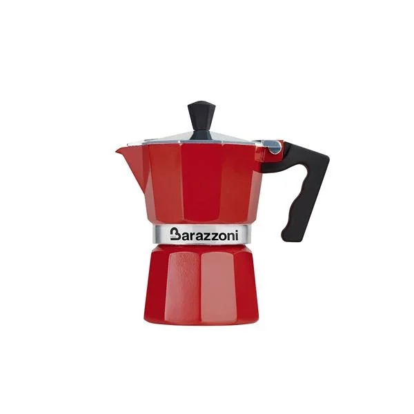 Wysoka jakość Barazzoni - Kawiarka LA CAFFETIERA - 3tz - czerwona