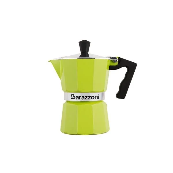Barazzoni - Kawiarka LA CAFFETIERA - 3tz - zielona Darmowy zwrot