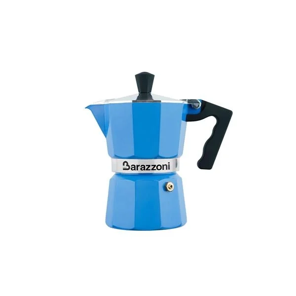 Barazzoni - Kawiarka LA CAFFETIERA - 3tz - niebieska Nie przegap