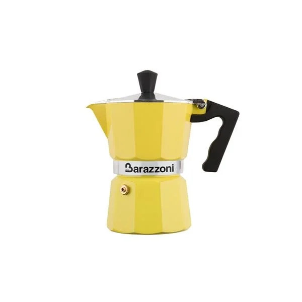 Tylko do końca tygodnia Barazzoni - Kawiarka LA CAFFETIERA - 3tz - żółta