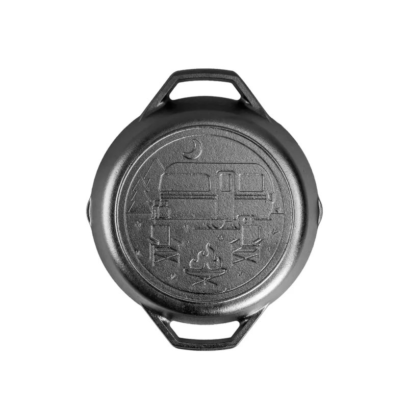 Tani Lodge - Patelnia żeliwna do zapiekania CAMPER WANDERLUST 26 cm