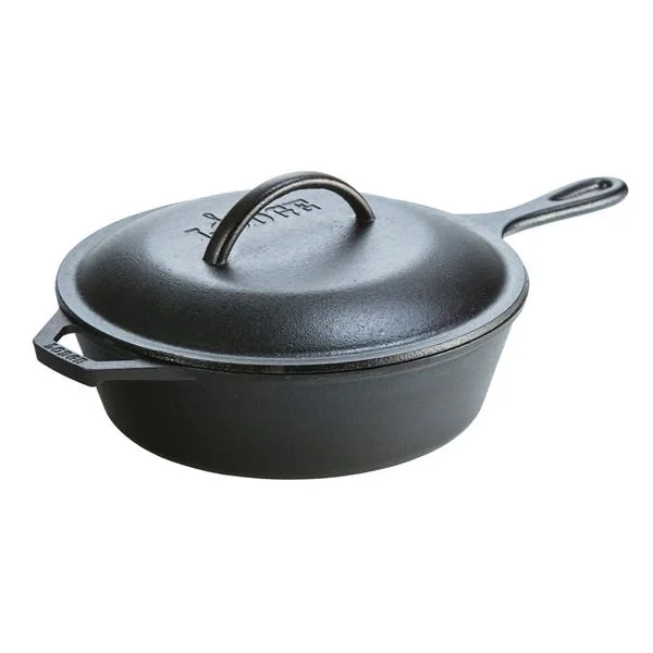 Kup online Lodge - Patelnia żeliwna głęboka z pokrywą 26 cm