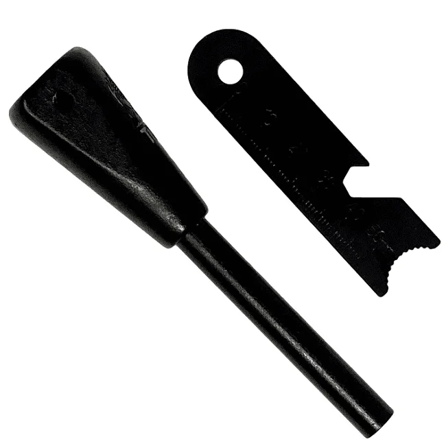 Krzesiwo TBS Army Firesteel - Czarne Dostępne od ręki