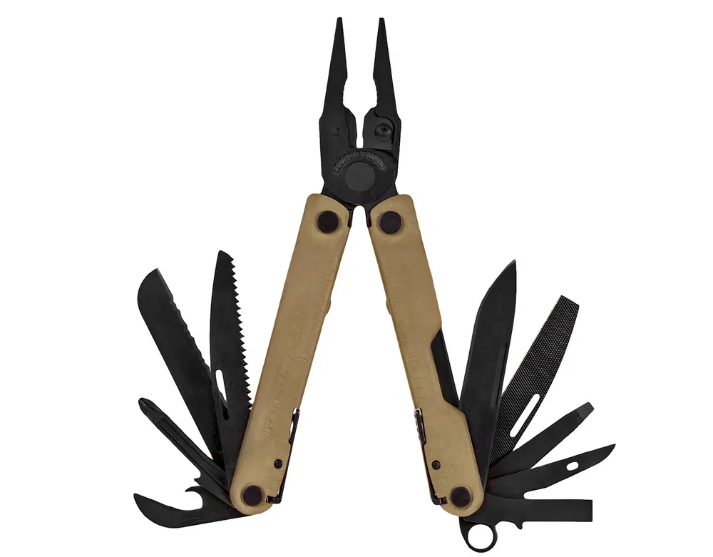 Zamów dziś Multitool Leatherman Rebar edycja limitowana Coyote (832406) - 17 narzędzi