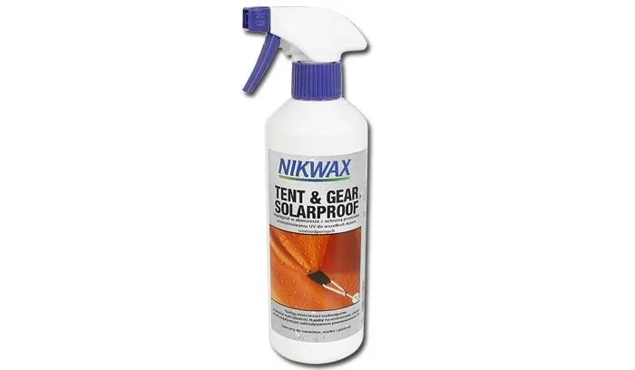 Szybka wysyłka Nikwax - Impregnat do tkanin UV Tent and Gear SolarProof - Spray-On - 500 ml