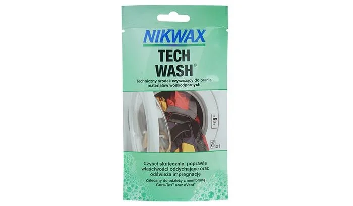 Hit cenowy Nikwax - Środek do prania ręcznego Tech Wash - 100 ml - żel podróżny