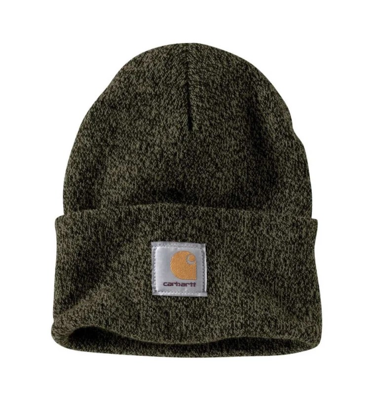 Carhartt - Czapka Acrylic Watch Hat Beanie - Basil Black Wysoka jakość