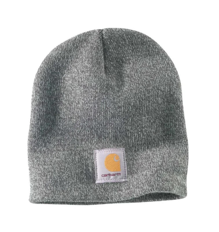 Carhartt - Czapka Acrylic Knit Hat - Grey Coal Ograniczona ilość