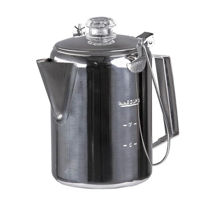Czajnik stalowy Perkolator Kawiarka - Mil-Tec 1.2 L Wyprzedaż