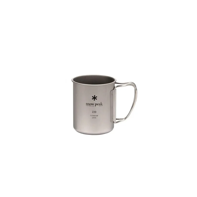 Ostatnia szansa Kubek tytanowy - Snow Peak Titanium Single Cup 220FH