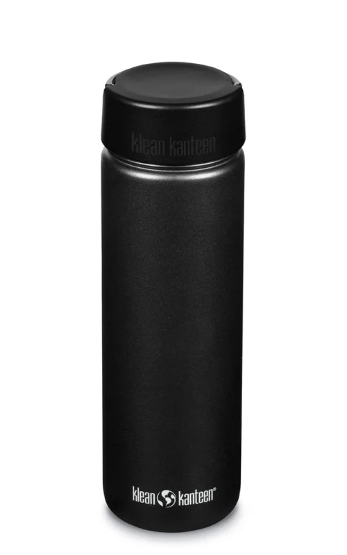 Zniżka Butelka Klean Kanteen Wide (mit Wide Loop Cap) 800 ml Black