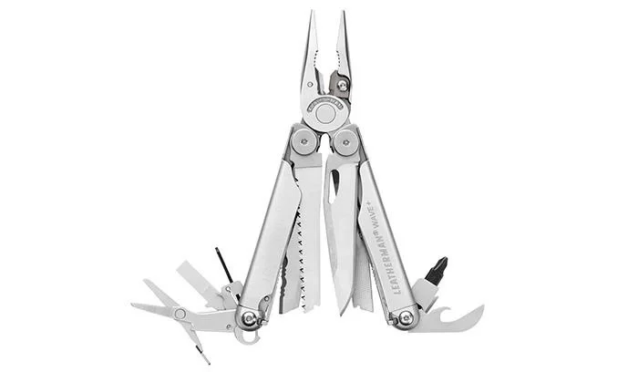 Okazja Multitool Leatherman Wave Plus (832524) stainless - 18 narzędzi