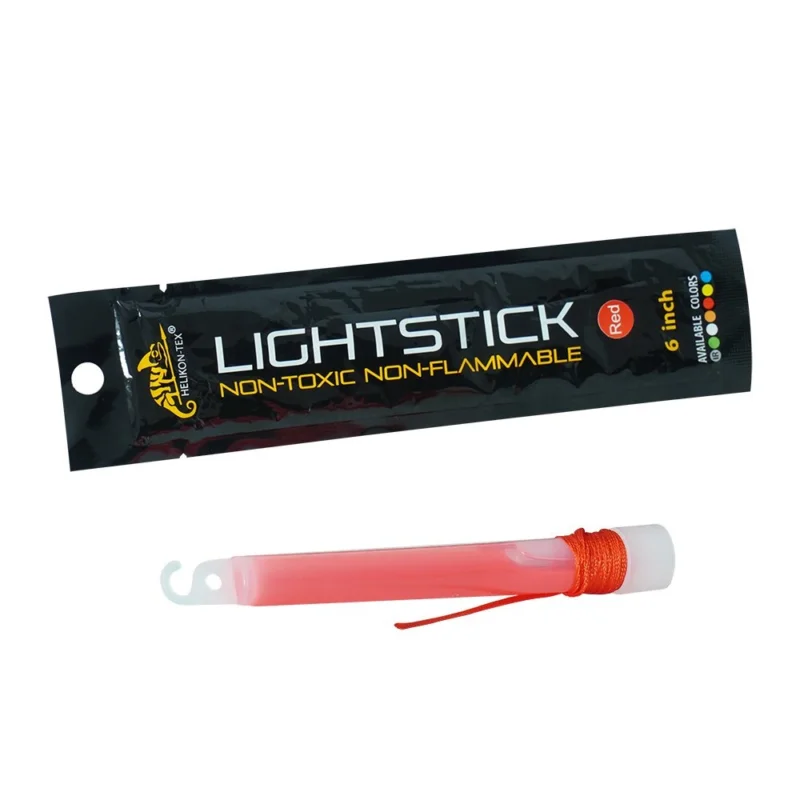 Helikon - Lightstick Światło chemiczne - 15 cm - Czerwony Darmowy zwrot