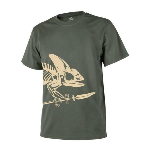 Bezpieczne zakupy Helikon - Koszulka T-Shirt Full Body Skeleton - Olive Green