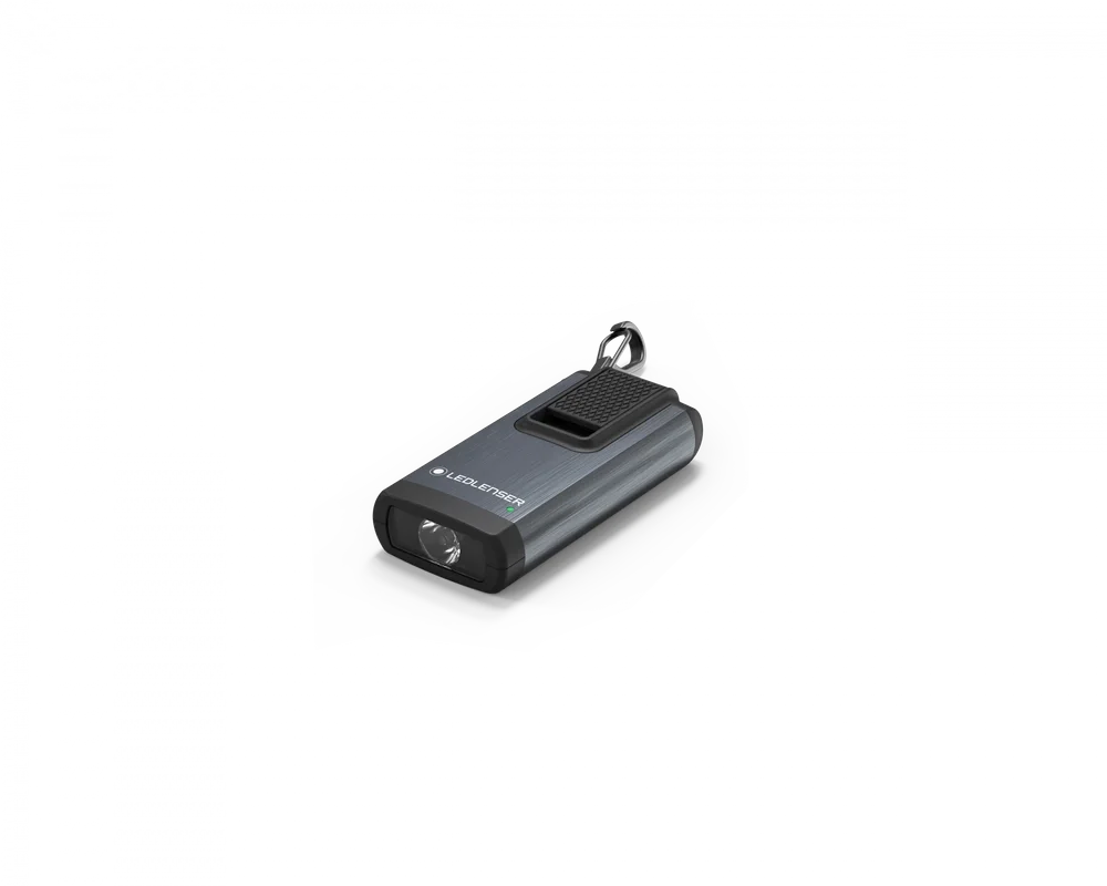 Ledlenser - Latarka LED brelok K6R - 400 lm - Szara Bezpieczna płatność