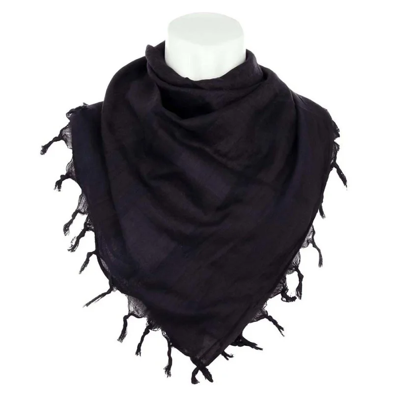 101INC - Arafatka (Shemagh) PLO scarf - Black Popularny