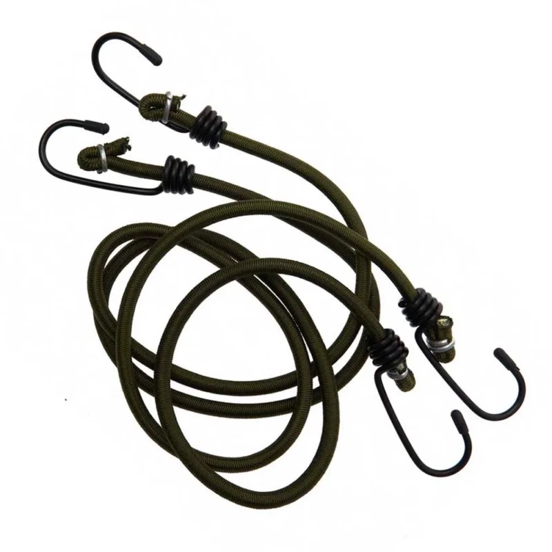 Fosco Industries - Linki elastyczne Bungees - Zielony - 2szt. Premium