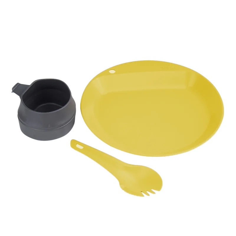 Wildo - Zestaw biwakowy Pathfinder Kit - Lemon / Dark Grey Wyjątkowa oferta