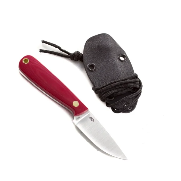 Nóż Brisa Necker 70 F - Red Micarta - Pochwa Kydex Oferta limitowana