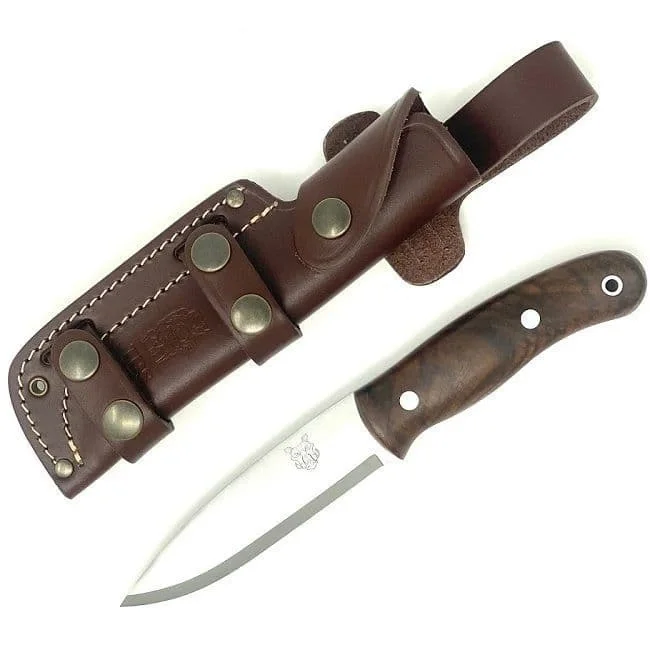 Nóż Bushcraft Boar Mk II - TBS - Walnut - Ręcznie robiony Bezpieczne zakupy