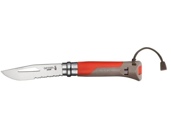 Nóż Opinel Outdoor No.8 - Earth/Red Wyprzedaż