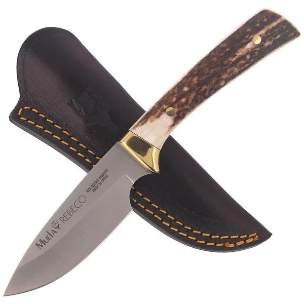 Ostatnia szansa Nóż myśliwski Muela Full Tang Deer Stag 90mm (REBECO-9A)