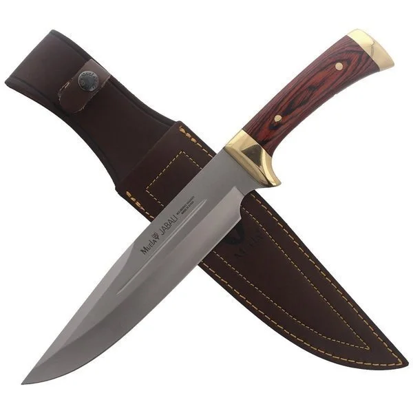 Sprawdź teraz Nóż myśliwski Muela Full Tang Pakkawood 210mm (JABALI-21R)