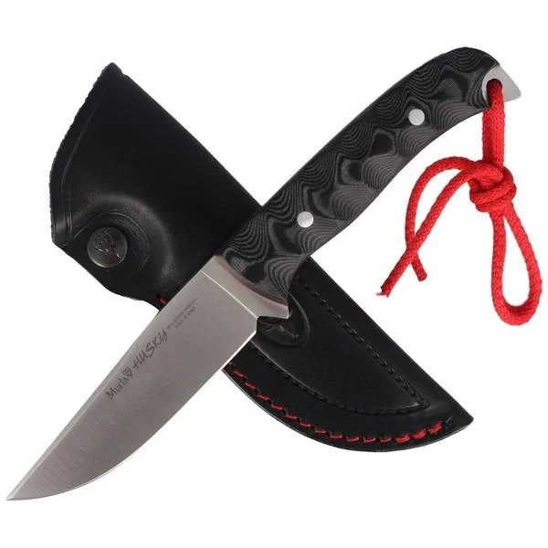 Wybór klientów Nóż Muela Full Tang 3D Black Micarta 100mm (HUSKY-10M)
