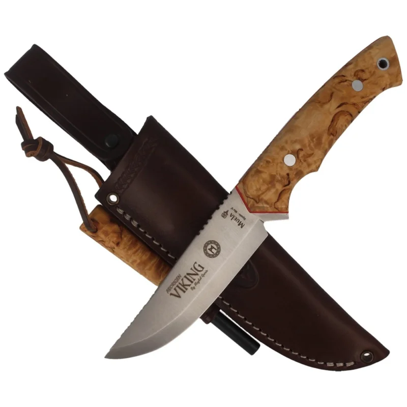 Nóż Muela Full Tang Aborigen Bushcraft 112mm (VIKING.M-11B.M) Cena promocyjna