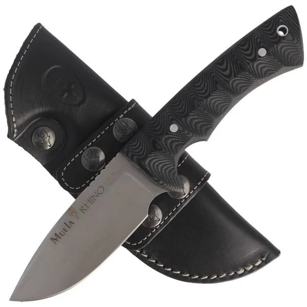 Bestseller Nóż Muela Full Tang 3D Black Micarta 100mm (RHINO-10SV.M)