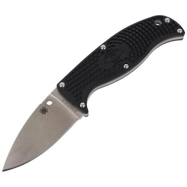Nóż Spyderco Enuff FRN Black Leaf Plain - FB31PBK Rabat