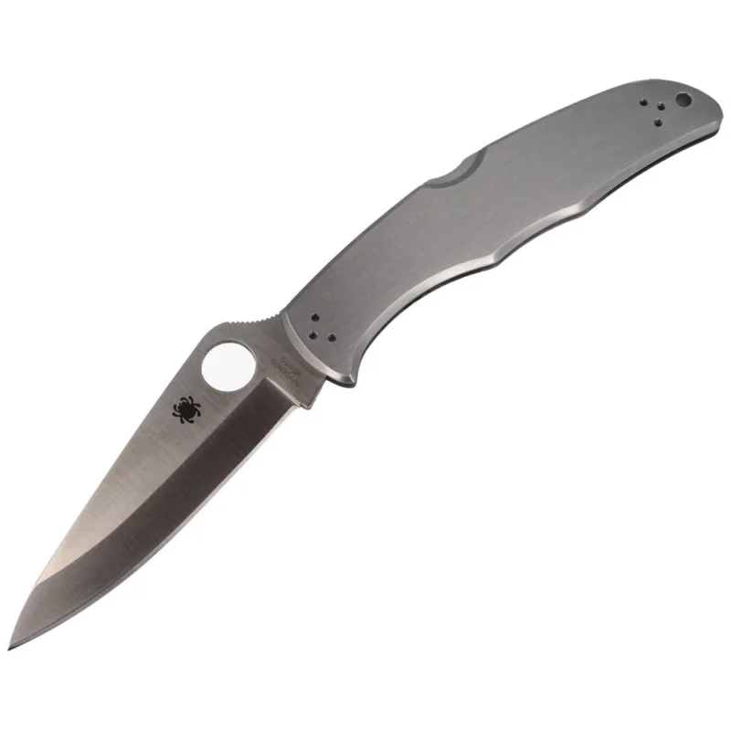 Szybka dostawa Nóż składany Spyderco Endura 4 Stainless Steel Plain (C10P)
