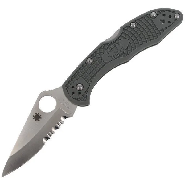 Ograniczona ilość Nóż składany Spyderco Delica 4 FRN Foliage Green (C11PSFG)