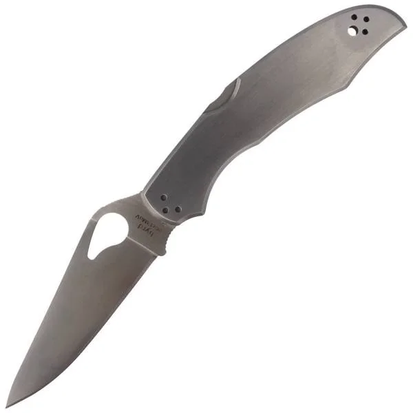 Nowy Nóż składany Spyderco Byrd Cara Cara 2 Stainless Plain - BY03P2