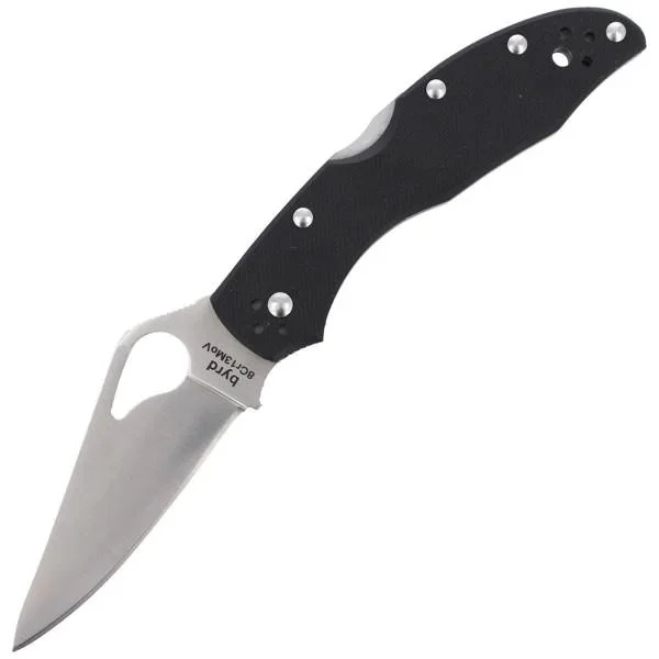 Promocja Nóż składany Spyderco Byrd Meadowlark 2 G-10 Black Plain (BY04GP2)