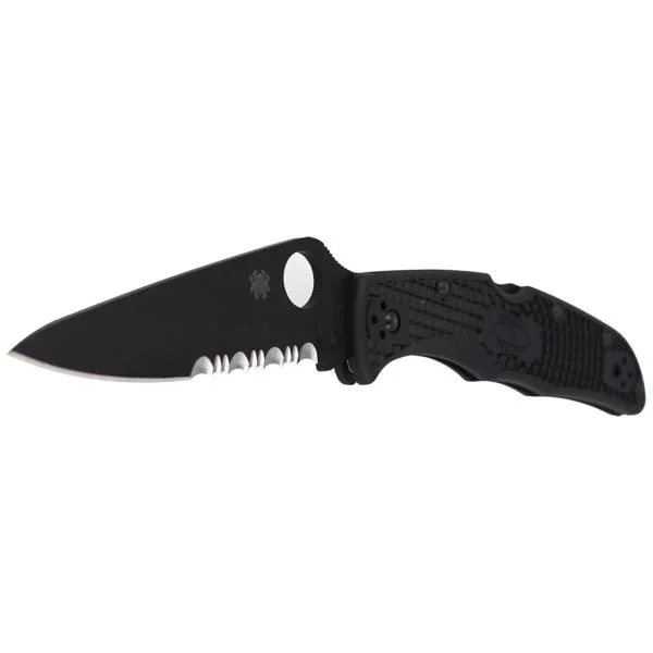 Nóż składany Spyderco Endura 4 FRN Black/Black Blade Combination (C10PSBBK) Hit sprzedaży
