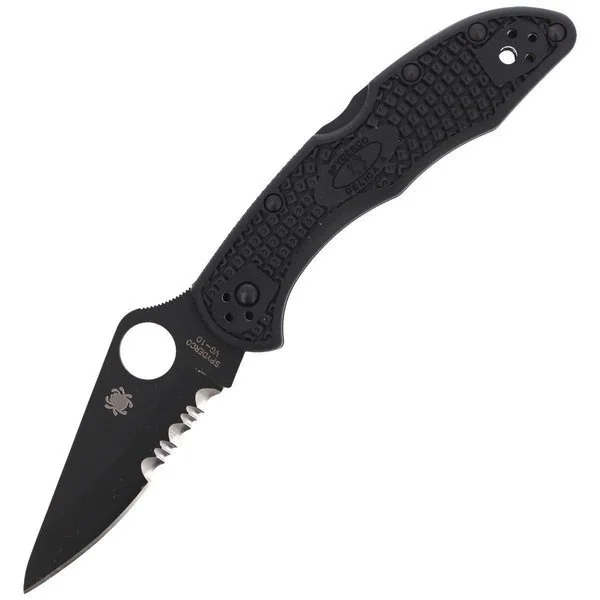 Zniżka Nóż składany Spyderco Delica 4 FRN Black/Black Blade (C11PSBBK)