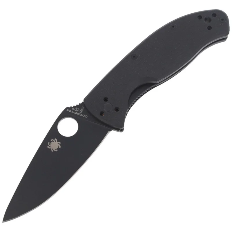 Nóż składany Spyderco Tenacious G-10 Black / Black Blade Plain - C122GBBKP Zamów dziś