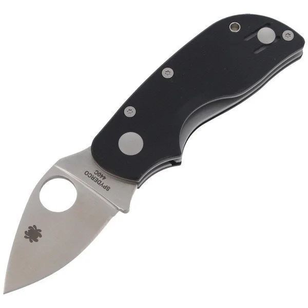 Darmowa dostawa Nóż składany Spyderco Chicago G-10 Black Plain - C130GP