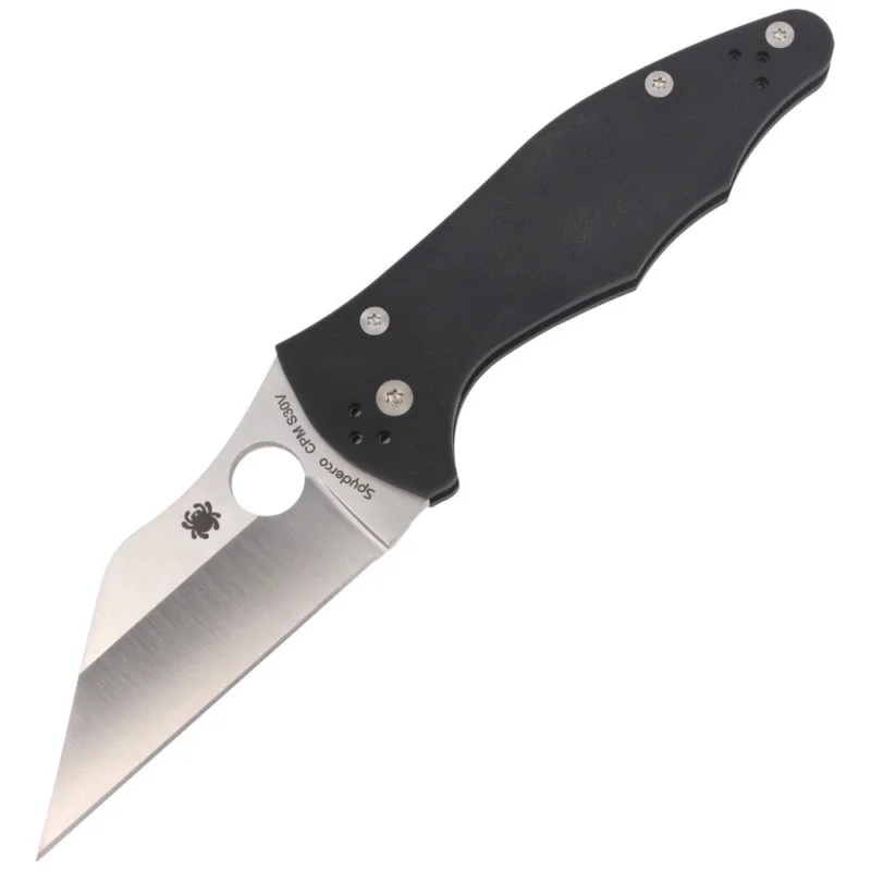 Wyprzedaż Nóż składany Spyderco Yojimbo 2 G-10 Black Plain - C85GP2