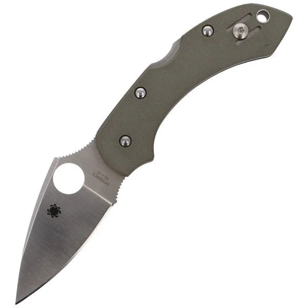 Najlepsza cena Nóż składany Spyderco Dragonfly G-10 Folige Green Plain - C28GPFG