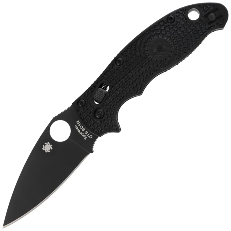 Bezpieczne zakupy Nóż składany Spyderco Manix 2 Lightweight Black Blade Plain - C101PBBK2