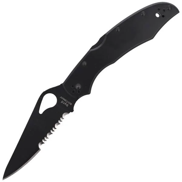 Nóż składany Spyderco Byrd Cara Cara 2 Stainless Black Blade Combination - BY03BKPS2 Dostępne od ręki