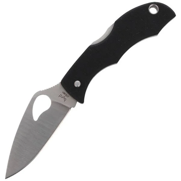Nóż składany Spyderco Byrd Starling 2 G10 black Plain (BY12GP2) Nie przegap
