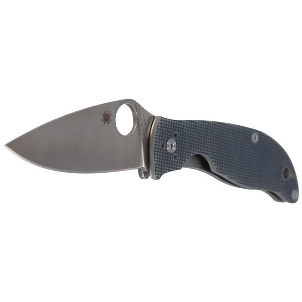 Nóż składany Spyderco Polestar G-10 Grey / BD1 Plain - C220GPGY Do wyczerpania zapasów