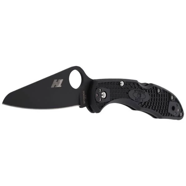 Wyprzedaż Nóż składany Spyderco Salt 2 Black / Black Blade Plain - C88PBBK2